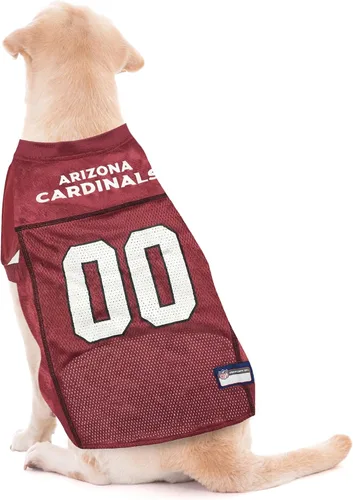 Miniatura 5 de Pets First NFL Arizona Cardinals Camiseta para Perro, Talla Extra Pequeña, Disfraz de Camiseta de Fútbol Americano para Mascota, Camiseta Deportiva