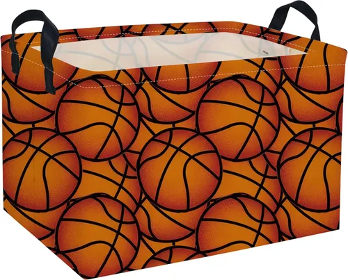 Cestas rectangulares de baloncesto para regalo, cesta vacía para niños, cesta de almacenamiento de juguetes para niños, caja organizadora de