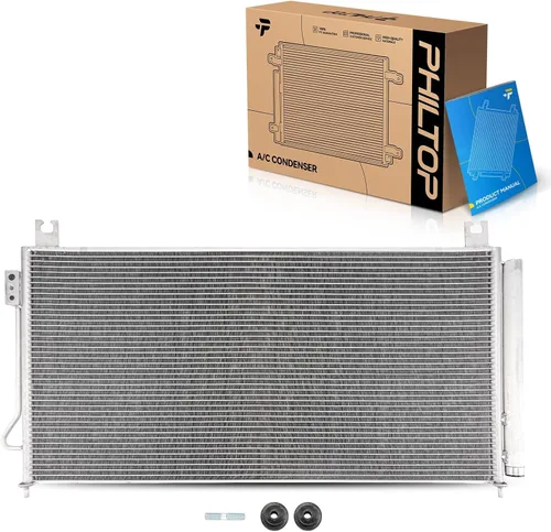 Miniatura 15 de PHILTOP Condensador de aire acondicionado para Ford Explorer 2002-2005, Mercury Mountaineer 2002-2005, Reemplazar # 3056, 1L2Z17912AA, 6L2Z19712AA