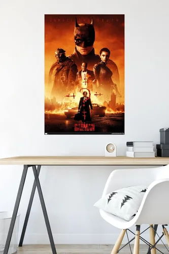 Miniatura 4 de Trends International DC Comics Movie The Batman - Póster de pared de una hoja, 22.375 x 34 pulgadas, versión sin marco