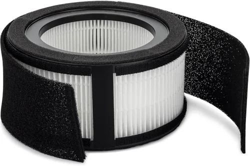 Crane Filtro de repuesto para purificador de aire genuino para el modelo EE-5067, reemplazo del filtro de aire HEPA HS-1944, paquete de 1,