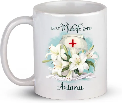 Miniatura 14 de Taza de café personalizada para fotógrafo, cámara con flores de gerbera, taza de té personalizada con nombre, regalo para amantes de la fotografía