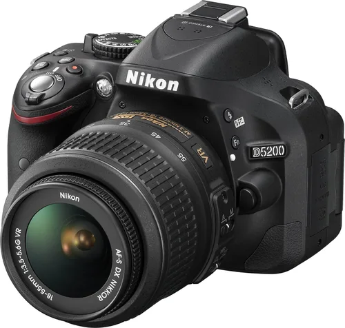Miniatura 3 de Nikon D5200 24.1 MP CMOS Digital SLR con 0.709-2.165 in f/3.5-5.6 AF-S DX VR NIKKOR Zoom Lens (negro) (Descontinuado por el fabricante)