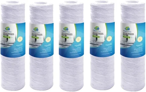 CFS Cartuchos de filtro de agua de sedimentos de 10 x 2.5 pulgadas compatibles con los modelos Campbell 1SS - Filtro de repuesto de 5 micras -