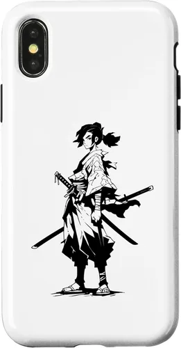 Miniatura 5 de Funda gráfica japonesa para iPhone 11 Kawaii Manga Samurai Anime Ninja
