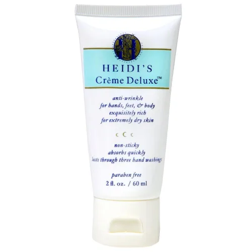 HEIDI'S Creme Deluxe - Crema intensiva antiarrugas para manos, hidratante de reparación de manos de lujo con manteca de karité, calidad profesional