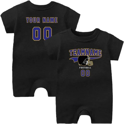 Miniatura 37 de Traje de fútbol personalizado para bebé, hace que tu bebé nombre y número de ropa de fútbol regalos