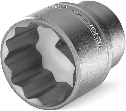 Miniatura 7 de Teng Tools 15MM 1/2 pulgada Drive 12 puntos métrico profundo cromo vanadio Socket Herramienta mecánica Herramienta de mano - M120615-C