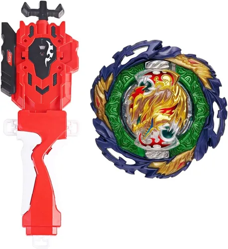 Miniatura 8 de Battling Tops Burst Superking B-168 Rage Longinus.Ds' 3A Gyro Juguetes para niños con lanzador chispeante