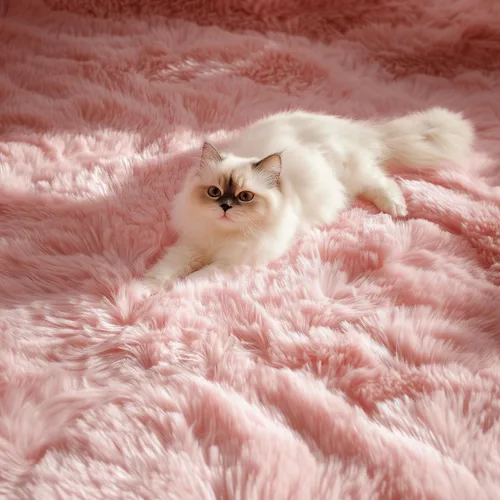 Miniatura 7 de PAGISOFE - Alfombra redonda rosa de 4 pies para habitación de niñas, alfombra circular suave y esponjosa para dormitorio de niñas, decoración