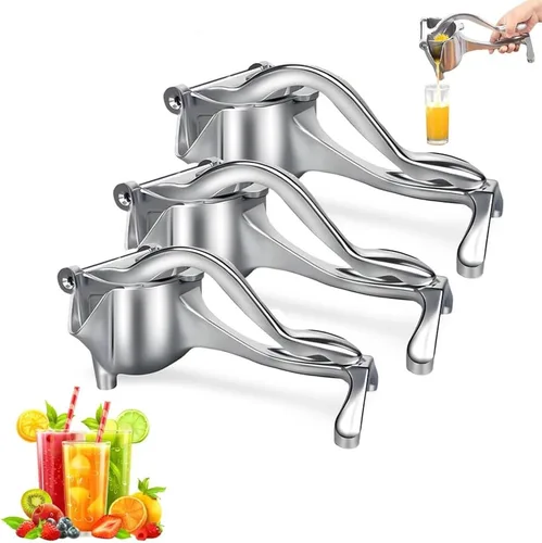 Miniatura 9 de Exprimidor de mano - Exprimidor manual de aluminio, exprimidor de mano grande, extractor de jugo de frutas resistente para limón, naranja, lima, 1