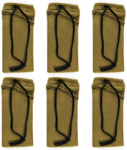 Miniatura 3 de GUGULUZA Calcetines extra gruesos para pistolas, calcetín de pistola para pistola, paquete de 4/5/6 fundas de pistola tratadas de silicona de punto