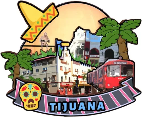 Miniatura 9 de Imán de nevera Cancún México Colección de madera 3D Madera Hecho a mano Recuerdos de la ciudad de viaje, imán para nevera Decoración del Hogar