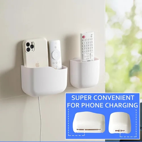 Miniatura 4 de Soporte remoto de pared para ventilador de TV, soporte de control remoto, organizador de pared, organizador de teléfono para oficina, soporte