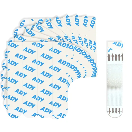 ADY Tiras Colgantes para Cuadros Resistentes 40 Pares, Colgadores de Cuadros Extraíbles Sin Daños, Tiras Adhesivas de Repuesto para Cuarto de