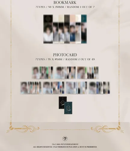Miniatura 3 de JYP Ent GOT7 - DYE (álbum mini)+juego de tarjetas fotográficas adicionales (versión aleatoria), (VDCD6772)