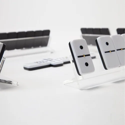Miniatura 4 de Juego de dominó El Catire con estantes de Luxe Dominoes