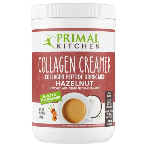 Miniatura 11 de Primal Kitchen Matcha Colágeno Keto Latte en Polvo, Péptidos de Colágeno Sin Azúcar, 9.33 Onzas