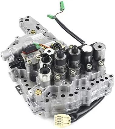 Miniatura 6 de JF011E RE0F10A Cuerpo de válvula de globo metálico para Nissan Altima Sentra Dodge F1CJA CVT (2 Sensores de Presión)