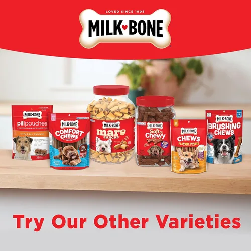 Miniatura 35 de Milk-Bone MaroSnacks Golosinas para perros pequeños con sabor a tocino con médula ósea, 40 onzas (paquete de 2) (el diseño del empaque puede variar)