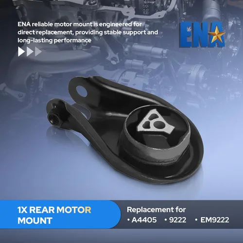 Miniatura 6 de ENA Juego de 4 soportes de motor y trans. Compatible con Mazda 3 5 2004 2005 2006 2007 2008 2009 2010 3 2.0L 2.3L sin Turbo transmisión automática