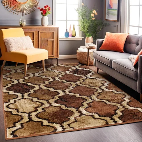 Miniatura 14 de Superior Alfombra de pasillo para interiores, respaldo de yute, alfombras modernas de felpa para la familia, suelos de cocina, cubierta de piso