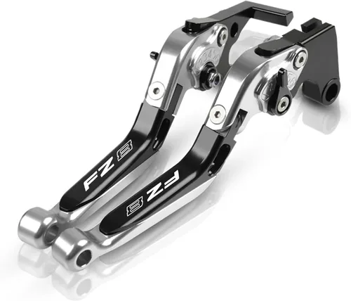 Miniatura 24 de Para Yamaha FZ8 FZ-8 FAZER 2011-2015 Palancas de freno de embrague de aluminio manija plegable ajustable piezas de accesorios de motocicleta (C1)