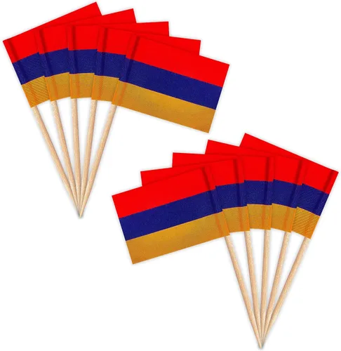 Miniatura 11 de ZXvZYT Banderas de palillos de dientes cubanos con bandera de Cuba, decoración pequeña para cupcakes de Cuba, decoración de frutas y cóctel