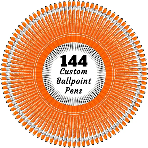 Miniatura 41 de 12 bolígrafos personalizados a granel, bolígrafos personalizados con grabado personalizado con nombre o texto, regalo ideal de aniversario