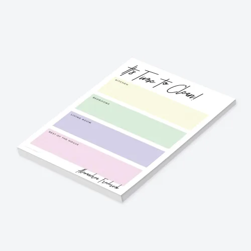 Miniatura 3 de Bloc de notas de limpieza personalizado, planificador de tareas domésticas para adultos, mamá, compañera de trabajo, lista de tareas diarias