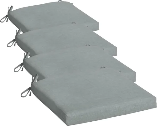 Miniatura 36 de Arden - Cojín de asiento de espuma para interiores y exteriores, paquete de 2, 17 x 16, cojín de patio, repelente al agua, resistente a