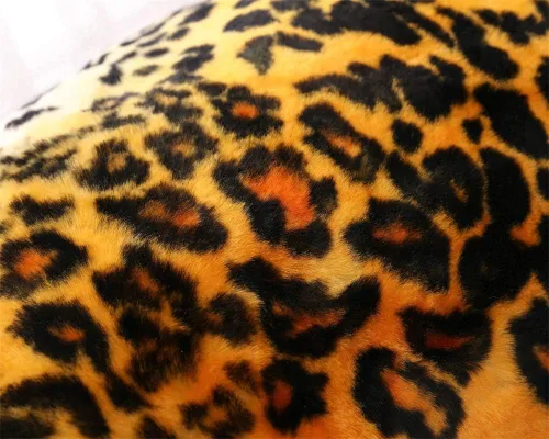 Miniatura 3 de Alfombra de Área Estilo Chic con Estampado de Tigre Leopardo Piel de Oveja Australiana Alfombra Suave de Felpa Manta de Piel de Cordero Alfombra