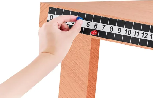 Miniatura 2 de Marcador duradero de acero de metal Cornhole con puntuación magnética para tableros de maíz, fácil de instalar