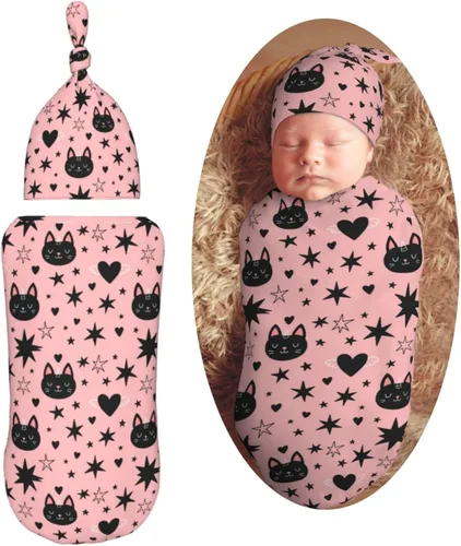Miniatura 13 de Lindo patrón de dibujos animados de dinosaurios para recién nacido, manta para envolver con gorro, suave saco de dormir para bebé, elástico