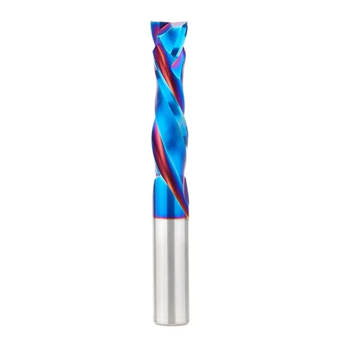 Miniatura 34 de Amana Tool Spektra Extreme Tool Life - Broca de router espiral de compresión CNC de carburo sólido, 46010-K, 3/8 D x 1-1/8 CH x 3/8 vástago x 3