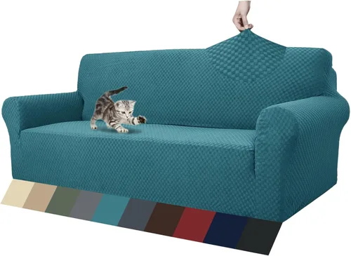 Miniatura 67 de Fundas elásticas 2025 para chaise longue de sofá seccional, funda individual para chaise longue removible y lavable, funda de repuesto para asiento