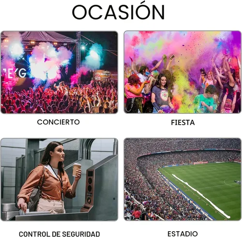 Miniatura 6 de CLUCI Bolsa transparente para eventos en estadios, bolsa cruzada transparente, monederos pequeños transparentes