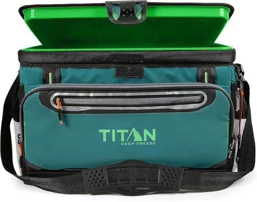 Miniatura 9 de Titan by Arctic Zone Deep Freeze Cooler - Enfriador de cuerpo duro sin cremallera, aislamiento de congelación profunda, forro de cuerpo duro