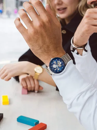 Miniatura 5 de Bulova 96A204 - Reloj analógico automático para hombre con correa de acero inoxidable