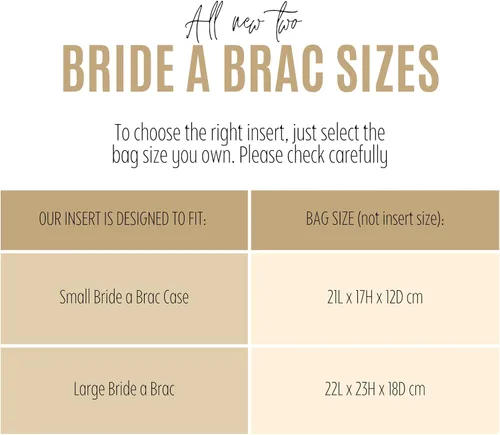 Miniatura 2 de Divitize Premium Purse Organizer for Bride-a-brac Insert, PM Bride-a-brac case organizer, Trousse Bride A Brac GM Organizer, 2mm Thick Felt Snug