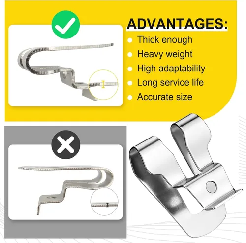 Miniatura 5 de 4 piezas de clip de cinturón para Ryobi, gancho de cinturón con tornillo para herramientas de 18 voltios Ryobi y Ridgid 633586002, clip de cinturón