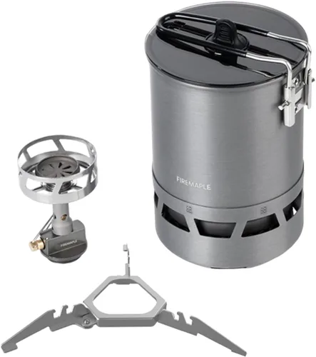 Miniatura 8 de Fire-Maple Petrel Quickboil Pro Sistema de Cocina Ultraligero – Juego Compacto de Estufa y Olla para Mochileros de Ebullición Rápida, Ideal
