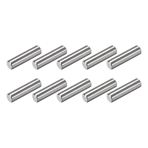 Miniatura 6 de METALLIXITY Pasador de clavija (0.2 x 0.98 pulgadas), 15 unidades, clavijas de soporte de estante de acero inoxidable 304, elementos de sujeción