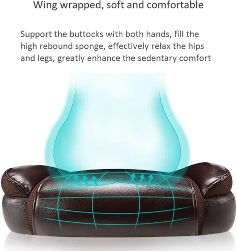 Miniatura 4 de Tecnología de movimiento ergonómica de oficina ejecutiva, silla de escritorio ajustable con respaldo medio con soporte lumbar