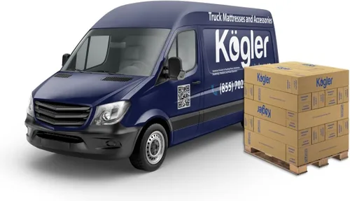 Miniatura 12 de Kogler Colchón prémium de espuma de alta densidad de 7 pulgadas de grosor para semirremolque y caravana con espuma viscoelástica con infusión