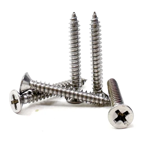 Miniatura 2 de Tornillos de cabeza plana M4x30mm para madera, tornillos autorroscantes Phillips de cabeza avellanada 50 piezas (M4x30mm)