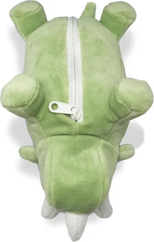Miniatura 5 de Peluche reversible de Triceratops a huevo Feliz + Triste Muestra tu estado de ánimo Peluche para aliviar el estrés de 20.3 cm
