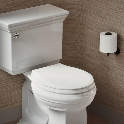 Miniatura 2 de KOHLER 4639-RL-0 Cachet ReadyLatch Asiento de inodoro redondo con cierre suave, color blanco