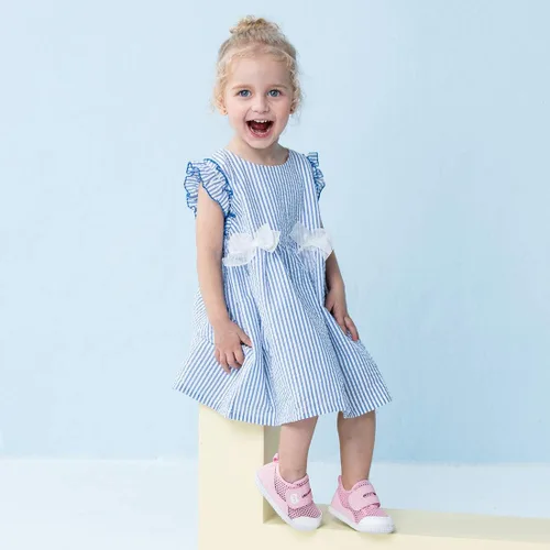 Miniatura 133 de BMCiTYBM Zapatos de bebé para niños pequeños, zapatillas de malla transpirable antideslizantes