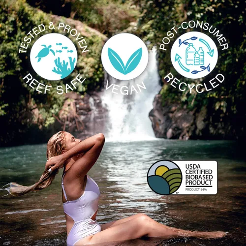 Miniatura 4 de STREAM 2 SEA Acondicionador para el cabello Boaters and Campers, seguro para arrecifes de 4 onzas, sin fragancia, acondicionador natural